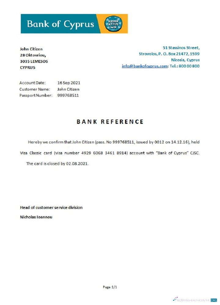 Download Cyprus Bank of Cyprus closure reference Photoshop template